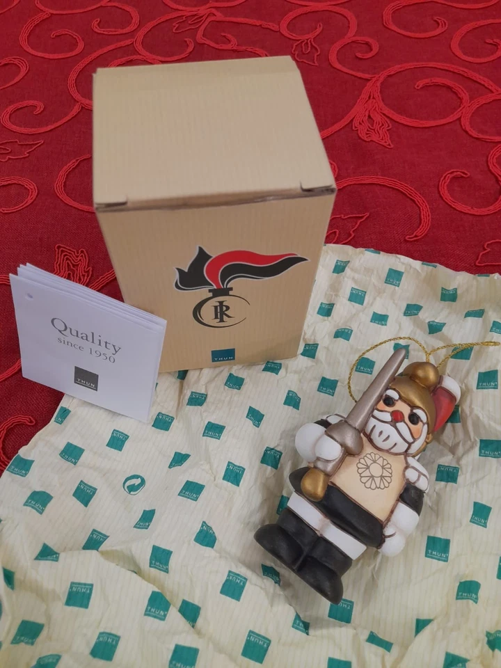 Nuovo Thun Carabinieri 2025 Babbo Natale Corazziere - Originale Con Certificato - Immagine 2 di 3