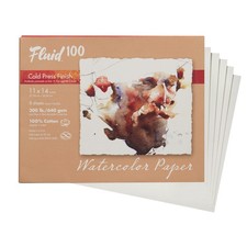 Fluid 100 Artist Watercolor Paper, 100 Cotton Cold Press, 11 x Kitchen