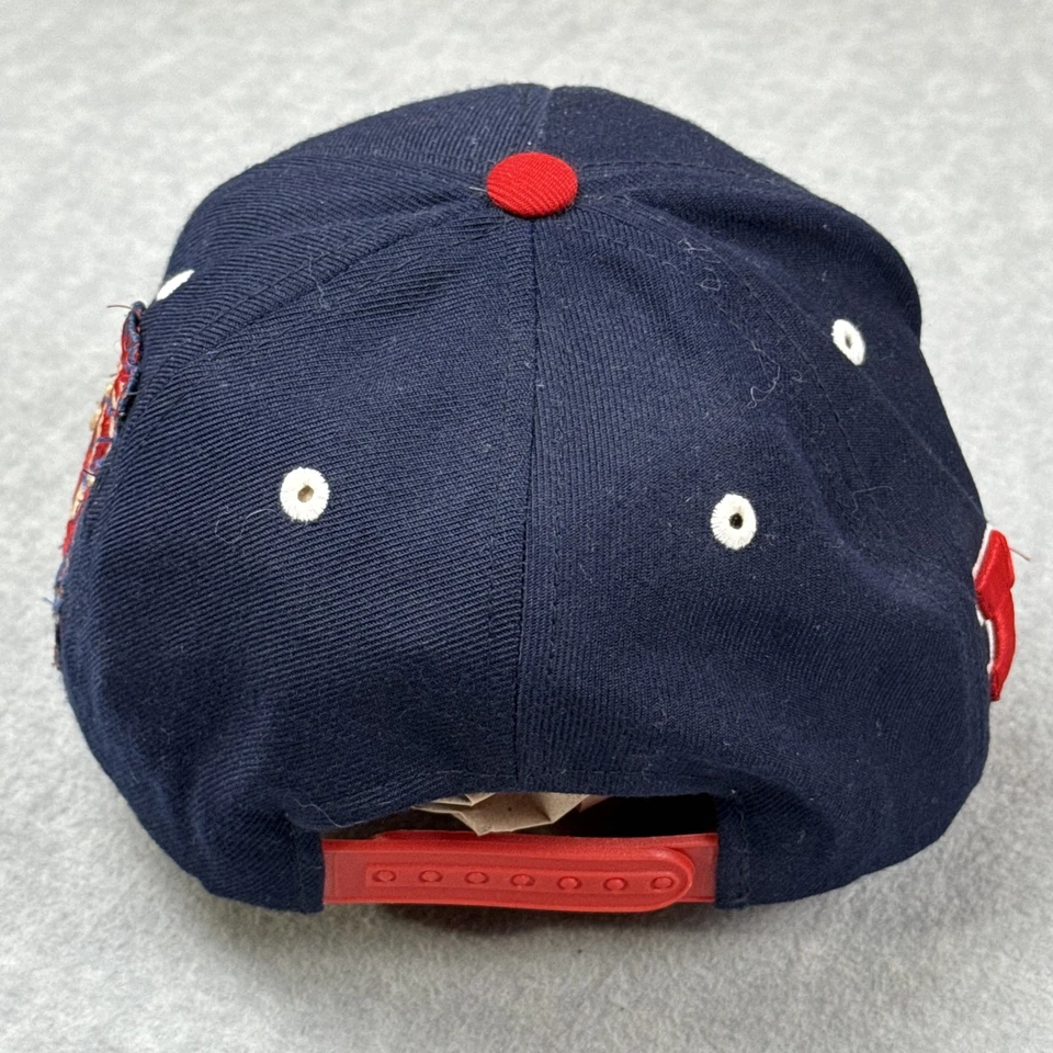 Vintage Ole Miss Rebels Hat Cap Snap Back NCAA College Football Mens 90s - Image 4 of 4