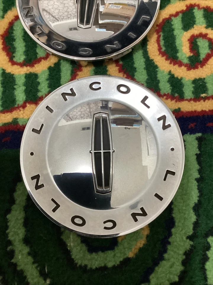 2003-2005 LINCOLN LS TAPA CENTRAL DE RUEDA CROMADA 3W43-1A096-AB OEM 1pieza Foto 4 de 4