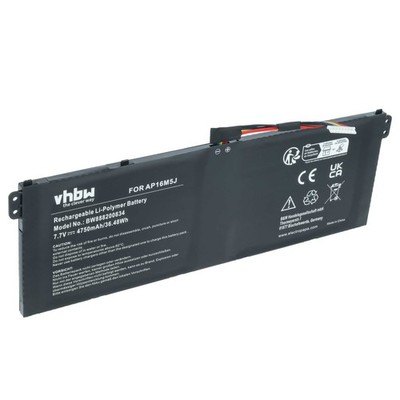 Akku für Acer Aspire 3 A317-32-C60Z A315-53-52CF A315-53-52VB 4750mAh 7,7V