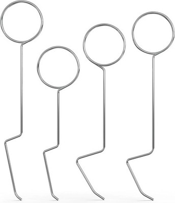 4 Pieces Lock Pick Set  Professional Locksmith  Locksmith Kit for Opening Doors