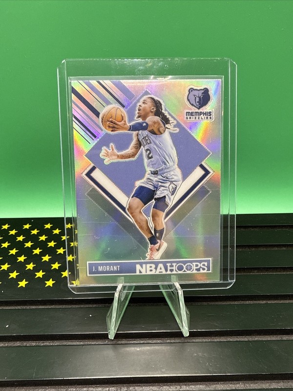 2024-25 Panini NBA HOOPS HOOPS Tribute Ja Morant #288 Premium Silver Prizm