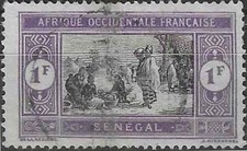 Timbre Sénégal (Colonies Fr.) 67 o - 87541FX