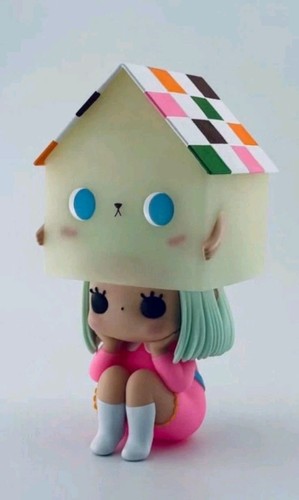 How2work Sofubi Vinyl Figure Jessica Ng Daydreamer Pink And House Set