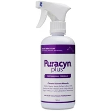 Puracyn Plus Professional Wound Cleanser Spray for Chronic & Acute Care 500ml