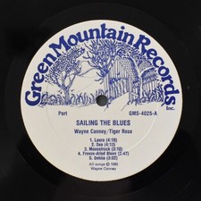 Wayne Canney & Tiger Rose - Sailing The Blues [LP] Rare Folk Rock