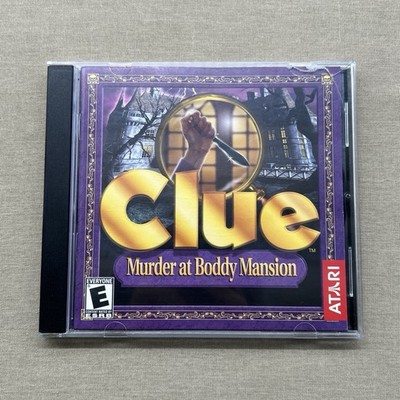 Clue: Murder at Boddy Mansion (PC 1998 CD-ROM) CLEAN DISC Computer Game Mystery