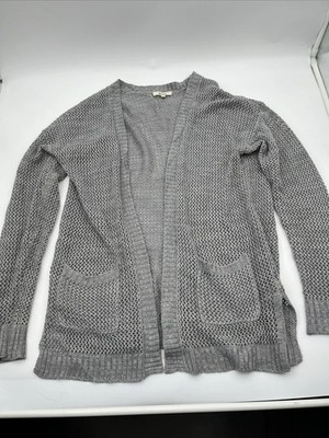 Mudd Small Women s Sweater Gray