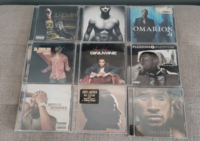 R&B CD Lot Usher Trey Songz Omarion John Legend Ginuwine Jeremih 9PC