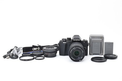 Olympus OM-D E-M10 Mark II schwarz 16,1 MP 14-42 40-150 SC3584 [Exc+++] #2661...