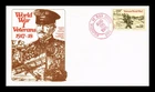 US COVER WORLD WAR I VETERANS FDC HAND CANCEL PANDA CACHET INSERT