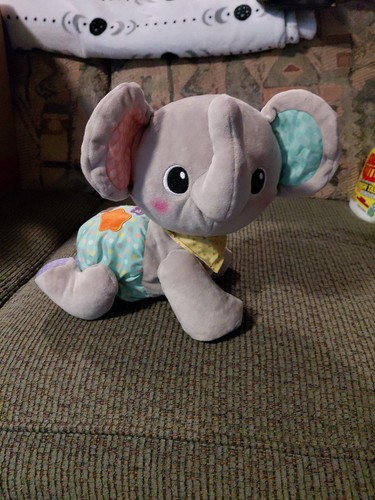 VTech Explore & Crawl Elephant – Interactive Musical Crawling Toy EXCELLENT Work