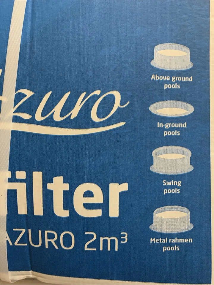 Sandfilterangage Azuro 2m3/h Pool Swimmingpool Whirlpool Filter Sandfilter - Bild 3 von 4
