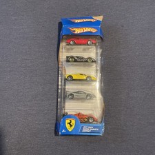 2004 HOT WHEELS 1/64 SCALE 5 PACK FERRARI GIFT PACK