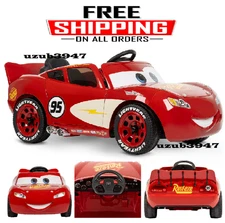 Disney Pixar 12V Cars Lightning McQueen Kids Ride-On