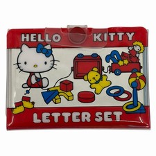 Sanrio Hello Kitty Letter Set Classic Colors Envelopes Paper Stickers Vintage
