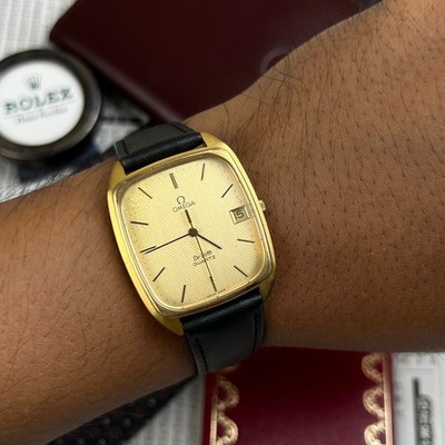 Omega De Ville Textured Dial Circa 1970 s' Ref.192.0042 Quartz