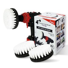 Kornely Premium Drill Brush Professional - 13 cm 3-Piece Set | Scratch-Free