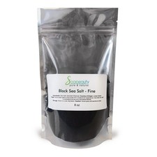 Hawaiian Black Lava Sea Salt Gourmet 100 Natural Premium Fine Grain