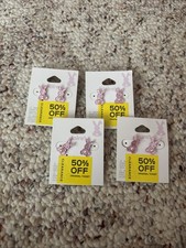 claires easter bunny earrings- pink