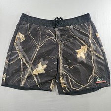 Mossy Oak Fishing / Swim Suit 2XL Brown Leaves