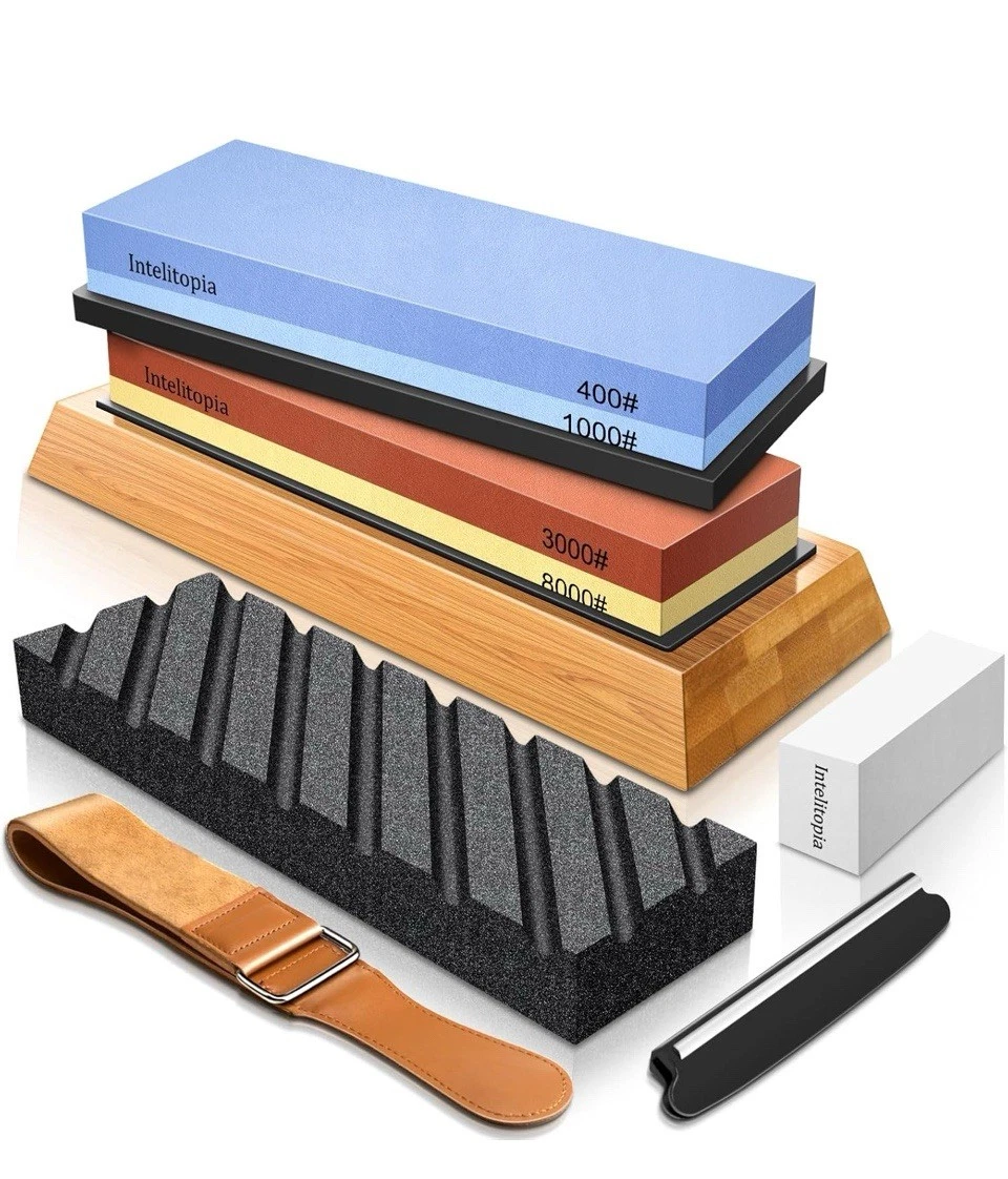 Complete Knife Sharpening Stone Set