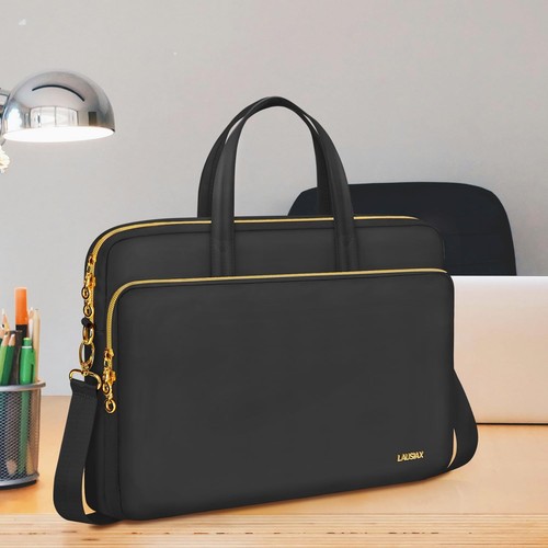 Laptop Bag Case 17 17.3 inch for Women Men Computer Briefcase Compatible with... - Picture 6 of 7