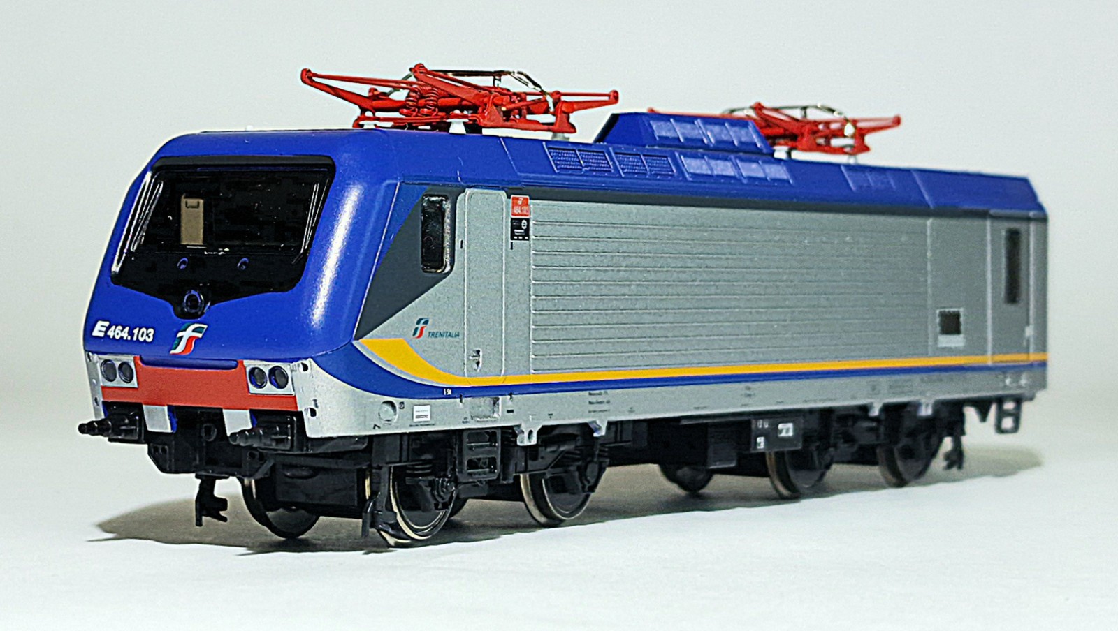 VITRAINS 2782 E464.103 Trenitalia New Livery DTR Gray/Blue/Orange DCC SOUND