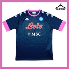 SSC Napoli Football Shirt Kappa Large 3rd Away Kit Jersey Maglia 2020 2021 HH43