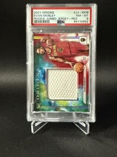2021 Panini Origins Rookie Jumbo Jerseys Turquoise Evan Mobley 1/49 PSA 8 JJ-MOB