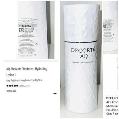 COSME DECORTE AQ Absolute Treatment Micro-Radiance Emulsion I
