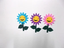 Happy Flowers   Die Cuts Card Making/scrapbooking