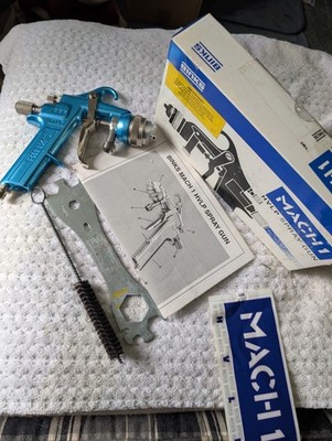 NEW Binks Mach 1 Spray Gun Paint HVLP Enamel Lacquer Urethane Primer 92x97p Rare