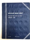 Lincoln Wheat Cent Collection in Whitman Book No. 1 Includes 41 Coins 1909-1940