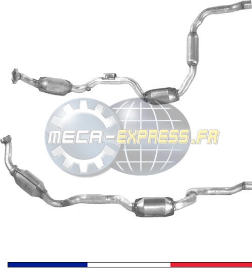 Catalyseur Mercedes ML350 essence 3.7 W163 pot d'échappement compatible années 2002 2003 2004 2005