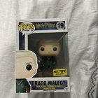 Funko POP! Harry Potter #19 Draco Malfoy Hot Topic Exclusive