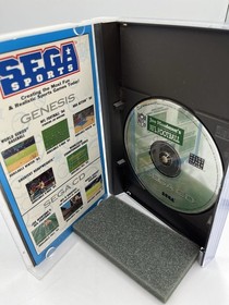 JOE MONTANA'S FOOTBALL (Sega CD) Kansas City Chiefs NFL game Complete 
