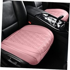 Pink Car Seat Covers, 2PCS Automotive Faux Leather Seat 2 PCS Pink Diamond
