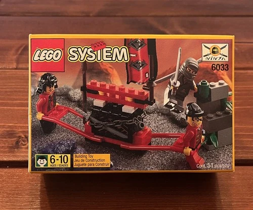 Sealed LEGO Castle Ninja Treasure Transport 6033 (Vintage)