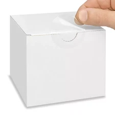 FindTape Clear Wafer Mailing Sticker Seals [Adhesive Circles] (CWS): 1 in. width