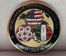 Official FIFA Intelligence Coordination Center Challenge Coin, LIMITED EDITION