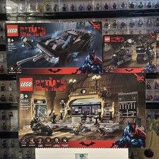3x LEGO Batman DC: 76179 Catwoman 76181 Batmobile Penguin 76183 Batcave Riddler