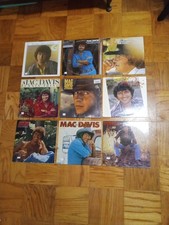 Mac Davis Vinyl Record Album Collection Lot Of 9 1970s 1980s