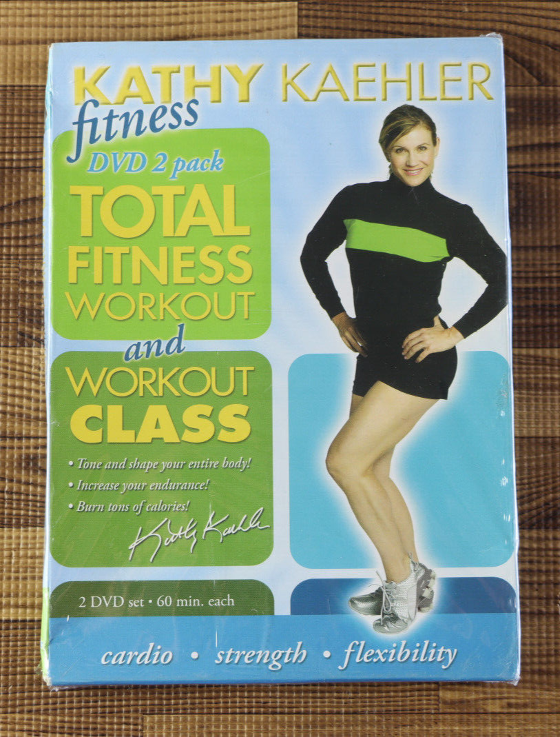 Kathy Kaehler Fitness 2-Pack Total Fitness & Workout Class DVD