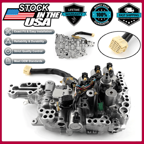 Corps de soupape CVT d'origine avec solénoïdes de changement de vitesse JF017E compatible avec Nissan Pathfinder 3,5L 2012-2014