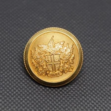 London Badge & Button Co Blazer Button City of London Crest Gilt Large 21mm
