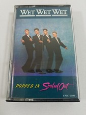 Wet Wet Wet Popped In Souled Out Cassette Tape