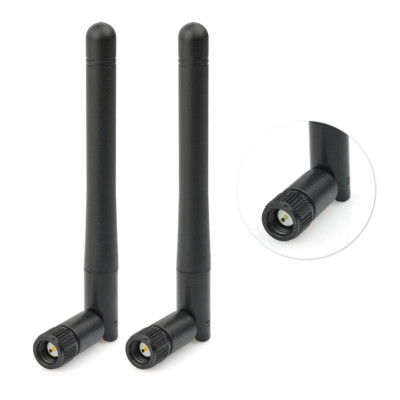 2 x WiFi 2,4Ghz SMA Männlich Omni Antenne für Foscam Amcrest Security IP Kamera