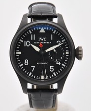 IWC Big Pilot Top Gun 48mm PVD Ceramic IW501901 Leather Automatic 5